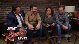 Jimmy Kimmel Plays HQ Trivia with Aunt Chippy, Cousin Sal \& Guillermo