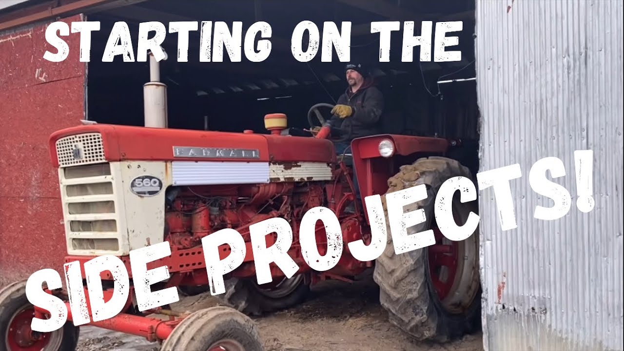 Around the Farm with JT. The 560 and the B are ready for action!