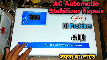 How To Repair AC Automatic Stabilizer |Automatic Stabilizer HI Voltage Problem