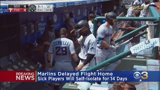 Marlins Delay Flight Home From Philly After COVID-19 Positive Players Self-Isolate For 14 Days