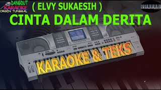 karaoke dangdut CINTA DALAM DERITA ELVY SUKAESIH kybord KN2400/2600