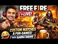 FREE FIRE LIVE STREAM ON 🔥 BR RANK GRANDMASTER AJAIRA SHUVO || CUSTOM MATCH