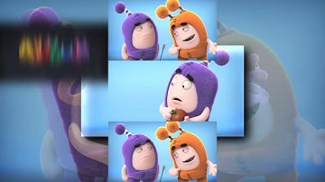 Oddbods Jeff Slick And The Apple Scan