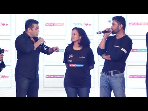 Question Answer Session | Salman Khan | Sunil Shetty | Active Fitness | Tata Sky
