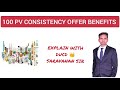 100 pv consistency offer benefits explain with ducd saravanan sir  vestigefamily 