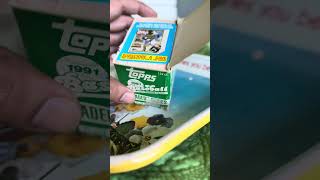 1991 #baseballcards #sportscards #baseball #topps #mlb #tradingcards #packopening #vintage #asmr