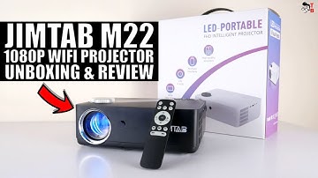 JIMTAB M22 REVIEW: Is It Really Short Throw Projector?