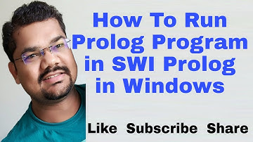 How To Run Prolog Program in SWI Prolog | How To Run Prolog Program in Windows | How To Install SWI