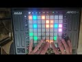akai apc 64 with pigments 6 and arturuia efx motions