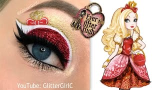Ever After High Apple White Makeup Tutorial