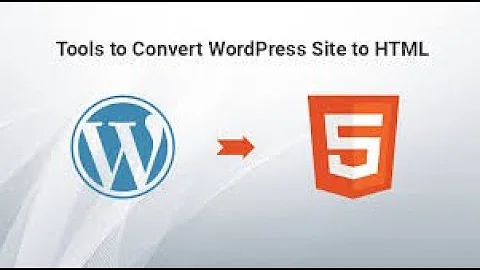 How to #convert #WordPress #website to #Html #website | #Convert #WordPress To #Static Website |