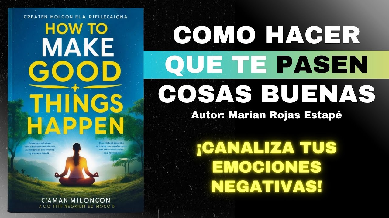 CÓMO HACER QUE TE PASEN COSAS BUENAS - Marian Rojas Estapé | Audiolibro