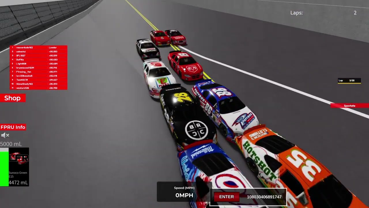 SRS S5 Bud Shootout At Daytona (Classic): #28 POV