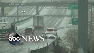 Deadly ice storms strike the South