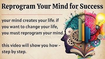 Reprogram Your Mind for Success | Learn English with Motivation 🔥 | Graded Reader ✅️