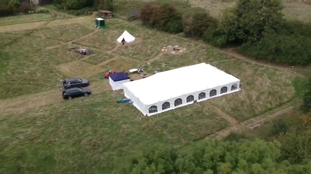 9x18m Classic Traditional DIY Marquee Arial Video