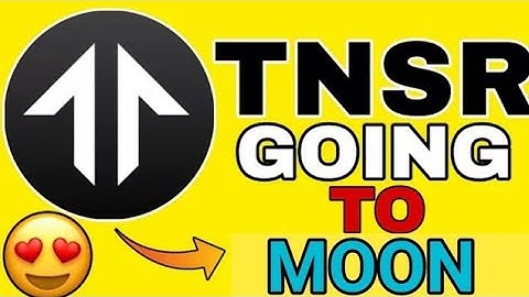 TNSR COIN GOING TO MOON 🌙 | TENSOR COIN NEWS TODAY | TNSR CRYPTO NEW UPDATE