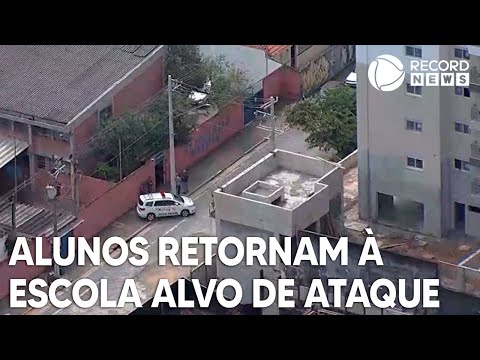 Escola que sofreu ataque em São Paulo retorna às aulas