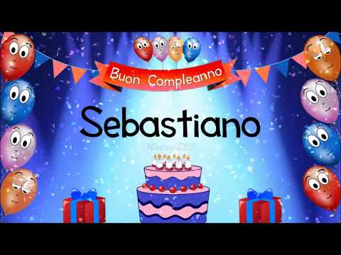 Tanti auguri di buon compleanno Sebastiano!