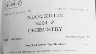 class 11 chemistry  paper set Z  #jkbose #cbse screenshot 2