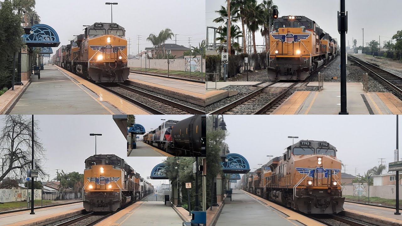 Railfanning Station 1/7/22, Feat UP 1979 YouTube