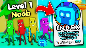 Starting Over as NOOB with OP SECRET PET in Brainrot Evolution! (Roblox)