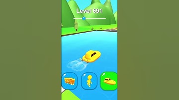 Shape-shifting 🚇🏃‍♂️🚤 Level 691 #speed