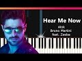 Alok, Bruno Martini feat. Zeeba - "Hear Me Now" Piano Tutorial - Chords - How To Play - Cover