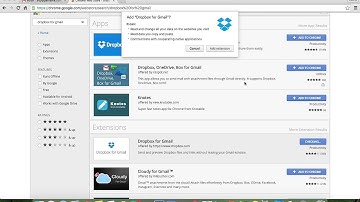 How to Attach Dropbox Files to an Email in Google Apps (video)