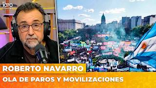 OLA DE PAROS Y MOVILIZACIONES | El editorial de Roberto Navarro