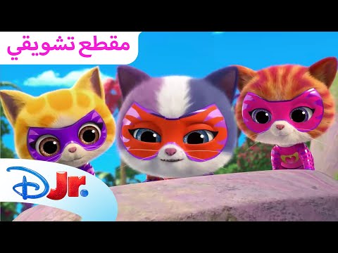 الغابة البري ة القطط الصغيرة الخارقة ديزني جونيور العربية 