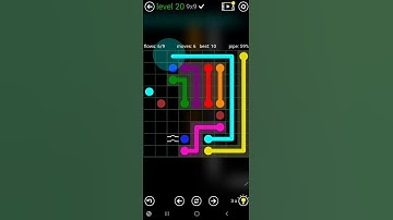 How To Solve Flow Free Bridges Classic Pack 2 Level 20 9x9 Board Walk Through Solution Walkthrough