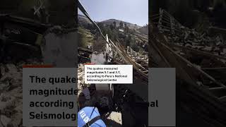 Two quakes kill at least six in Peru