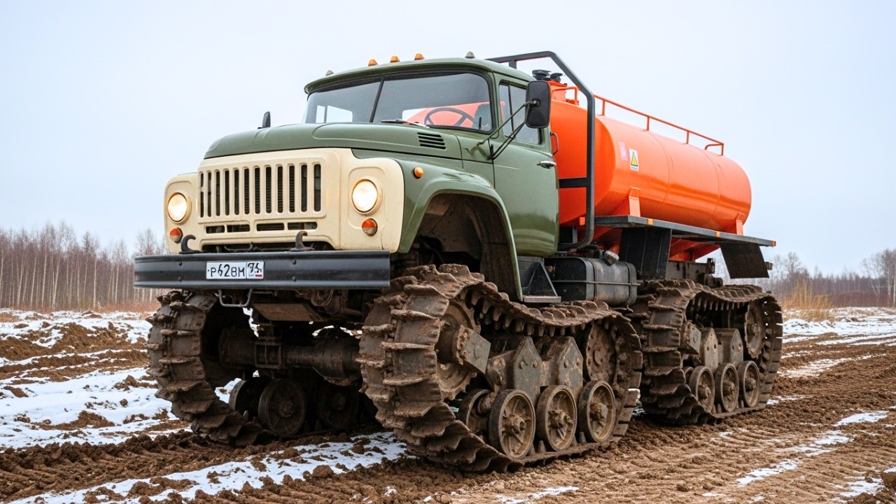 10 GIGANTES DO GELO. Caminhões Off-Road do Ártico que Você Nunca Viu.