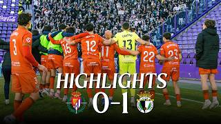 VICTORIA IN EXTREMIS | HIGHLIGHTS REAL VALLADOLID 0-1 BURGOS CF | LALIGA HYPERMOTION 25/26