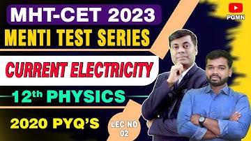 Current Electricity 2020 PYQ