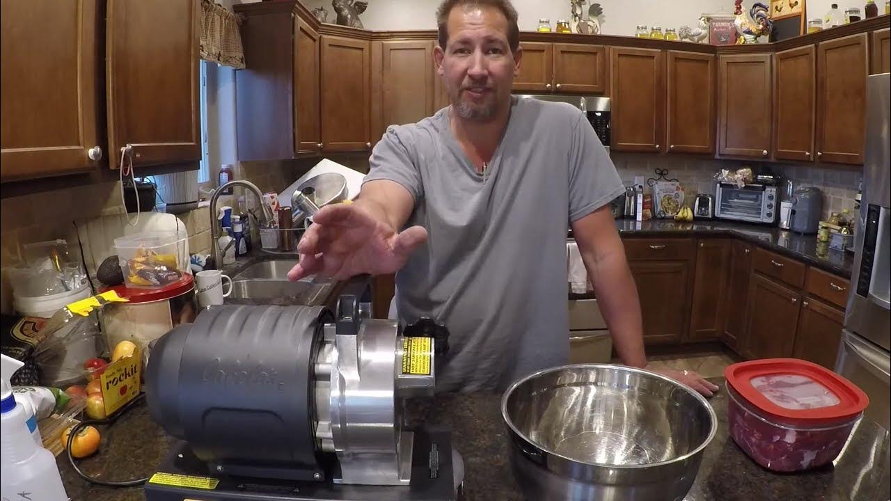 cabelas carnivore 1 horsepower meat grinder 6 year review YouTube