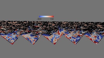 Simulation of flow past a stepped spillway