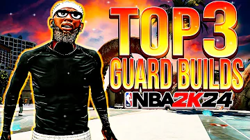TOP 3 BEST GUARD BUILDS FOR BEGINNERS AND WHY YOU SHOULD BE USING THEM IN NBA2K24! BEST BUILDS 2K24!