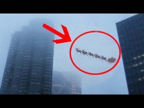 Top 7 Santa Claus Caught On Camera \u0026 Spotted In Real Life