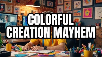 Colorful Amazing clumsy faces | comfy UI animation workflow |