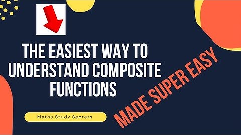 Composite Functions Made EASY – Master f(g(x)) in Seconds