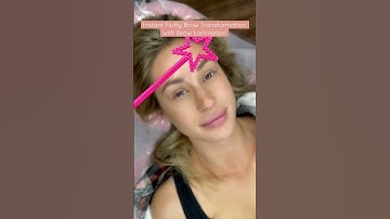 Instant Fluffy Brow Transformation with Brow Lamination #browlamination #eyebrows #eyebrow #brows
