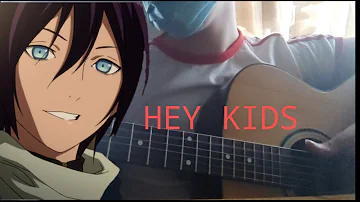 Noragami Aragoto OP 2 - Kyouran Hey Kids - Fingerstyle Guitar Cover ノラガミ