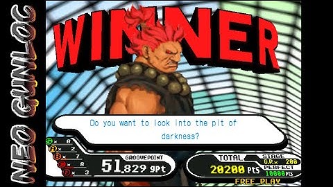 CAPCOM VS. SNK PRO - Akuma - Arcade Mode