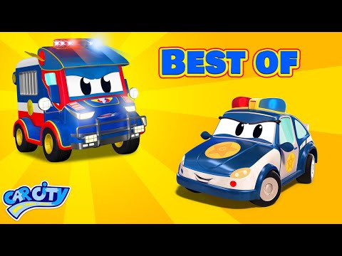 Le meilleur des dessins animés POLICE CAR et CAMION | Super Truck | Car City World App