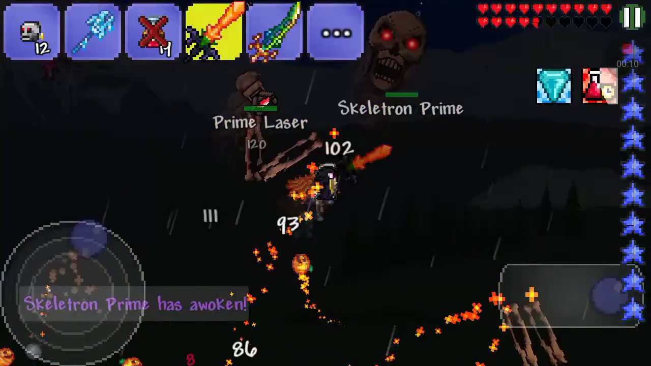 Prime Skeleton Terraria SKELETON PRIME INSANE KILL!! - YouTube