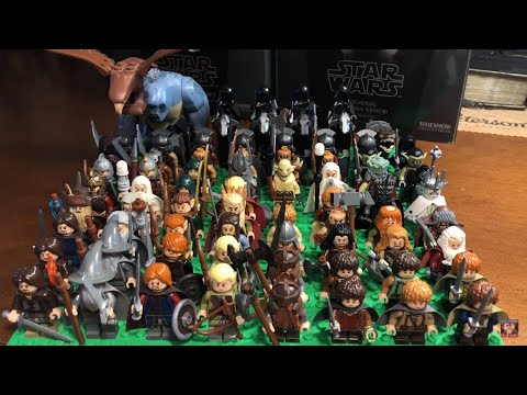 My Lego Lord Of The Rings u0026 Hobbit Minifigure Collection -обзор-