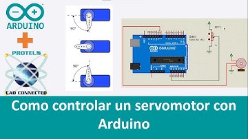 🔋 Control de un servomotor con un potenciómetro usando Arduino y Proteus