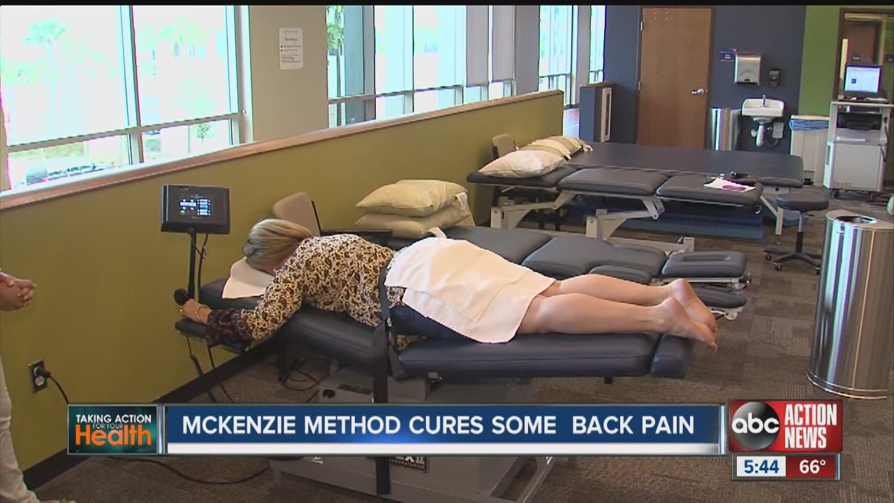 McKenzie Method different way to treat back pain YouTube
